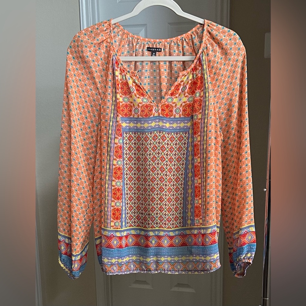 Hannah Graphic Relaxed Fit Top